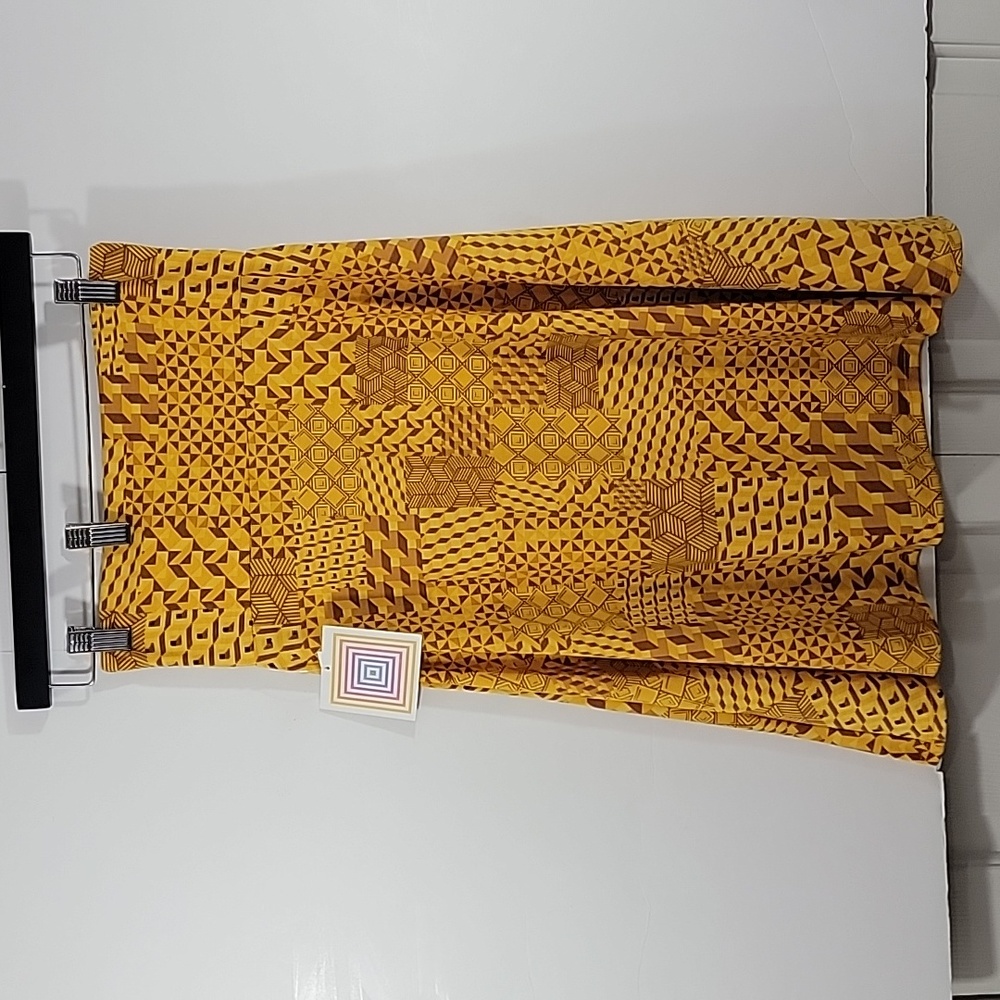LulaRoe Casual Skirt (Yellow) Small